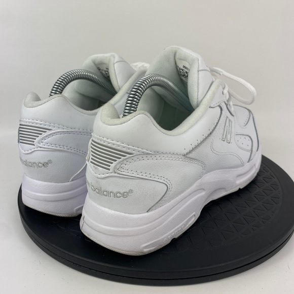 New Balance 575 White Leather Walking Comfort Shoes MW575WT Men's Size 7.5 D - Picture 5 of 12